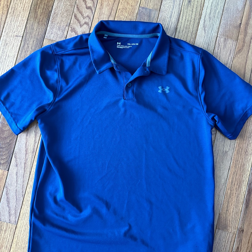 UA YXL polo shirt